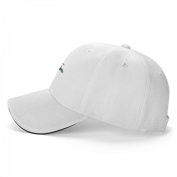 Black Baseball Cap With Forest Spirit Graphic Design
