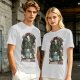 The Secret Society of Midnight Zoomies Cat Plant T-Shirt
