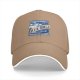 Black Baseball Cap with Blue Shell Brewing Co Mushroom White IPA Print
