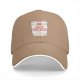 Black Baseball Cap With Cat Noodles Cup Graphic Print