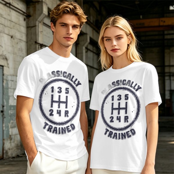 Classically Trained Manual Transmission Gear T-Shirt
