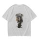Olive green t-shirt with Carpe Beer grim reaper holding beer mug graphic