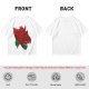 Olive T-Shirt With Fierce Armored Beast Head Graphic