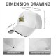 Black Baseball Cap With Chocobo Gaming Graphic Print