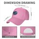 Black Baseball Cap With Blue Graphic Print Design
