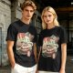 Olive T-Shirt With Octopus Chef In Ramen Bowl Graphic