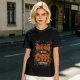 Olive t-shirt with 'Mornings are for coffee & contemplation' print