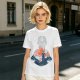 Avatar Aang Silhouette Graphic Tee for Anime Fans