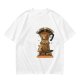 Olive t-shirt with coffee moka pot mouse shop graphic and coffee love quote