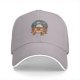 Black baseball cap with Totoro and Catbus festive graphic