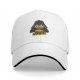 Black baseball cap with Darth Vader Garfield 'Come to the Dark Side We Have Lasagna' print