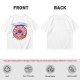 Olive green t-shirt with sad donut graphic and 'I'M A WEIRD' text