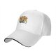 Black baseball cap with Dark Souls themed graphic print