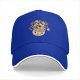 Black Baseball Cap With Cute Neko Ramen Cat Bowl Graphic
