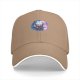 Black Baseball Cap With Toothless And Light Fury Dragon Art