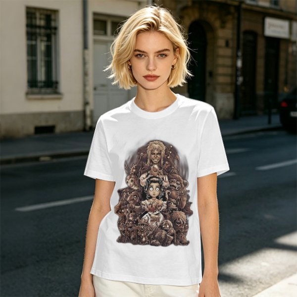 Labyrinth Goblin Throne Graphic Tee