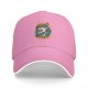 Black Baseball Cap With Rock Unicorn Graphic Design