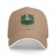 Black baseball cap with One Piece Roronoa Zoro graphic print