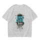 Olive t-shirt with 'Behind Every Game Over A Restart Awaits' gaming print