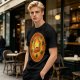 Olive T-Shirt Featuring Calcifer and Soot Sprites Artwork