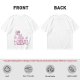 Olive Green T-Shirt With Pink Whimsical Graphic Print