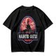 Olive T-Shirt with Haunted Castle Silhouette Graphic Design