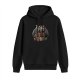 Black hoodie with Christmas Toothless dragon graphic