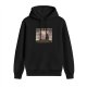 Black Hoodie With Japanese Shindo Window Art Print