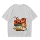 Olive T-Shirt Featuring The Giant Cat Crab From Outer Space Graphic