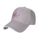 Black Baseball Cap With Patriotic Star Freedom Bravery Print