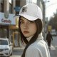 Black Baseball Cap With Cute Cats Cooking Food Graphic
