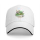 Black Baseball Cap With Super Mario Themed Ramen Artwork