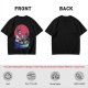 Olive T-Shirt With Anxious Sushi Characters In Soy Sauce Bowl Print