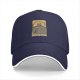 Black Baseball Cap With Raccoon King Of Trash Tarot Style Print