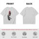 Olive Green T-Shirt With Batman Eating Ramen Graphic