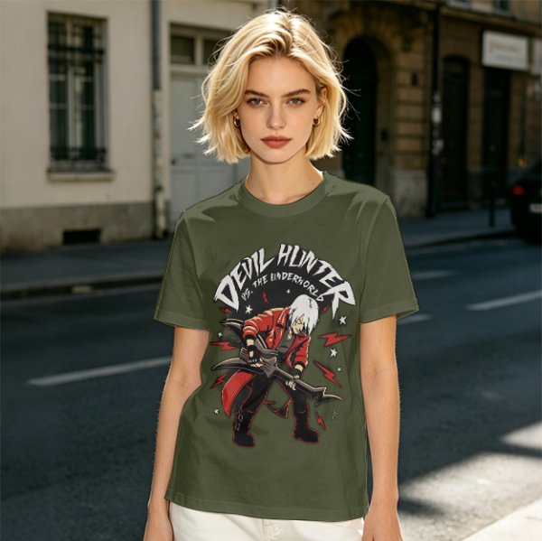 Devil Hunter vs The Underworld Graphic T-Shirt