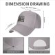 Black Baseball Cap With Robot And Mushroom Graphic Print