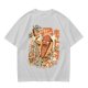 Giant Hot Dog Monster Destroying City Graphic T-Shirt