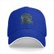 Black Baseball Cap With Water Tribe Themed Anime Graphic