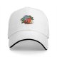 Black Baseball Cap with Caffeine Team Coffee Graphic Print
