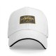 Black baseball cap with 'Sarcasm Since the 1900s' gold graphic