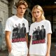 Born To Watch Horror Movies Halloween Themed Graphic T-Shirt