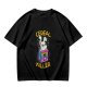 Olive T-Shirt With Cereal Killer Bunny Graphic Print