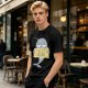 Olive T-Shirt With Grumpy Narwhal Holding Not A Unicorn Sign