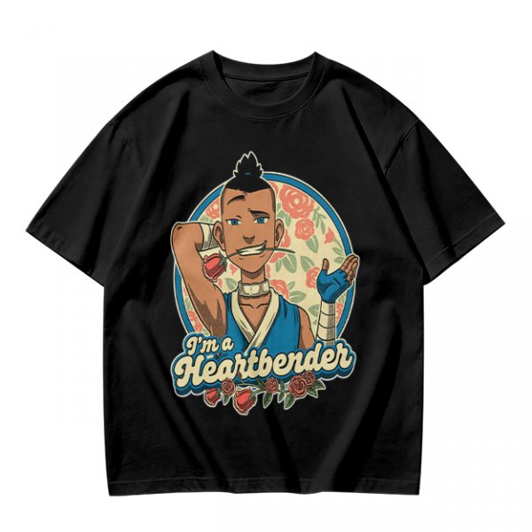 Avatar The Last Airbender Sokka I'm A Heartbender Graphic T-Shirt