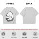 Olive Green T-Shirt With Sleeping Curled Cat Graphic Print