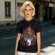 Olive T-shirt with Final Fantasy Vivi and Moogle Fire Artwork