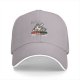Black Baseball Cap With Cute Bunny Please Wait Loading Graphic