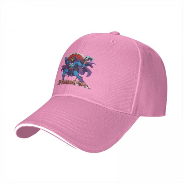 Black Baseball Cap Featuring Skeletor from Masters of the Universe