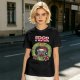 Food is the only Christmas grumpy cat wreath graphic tee